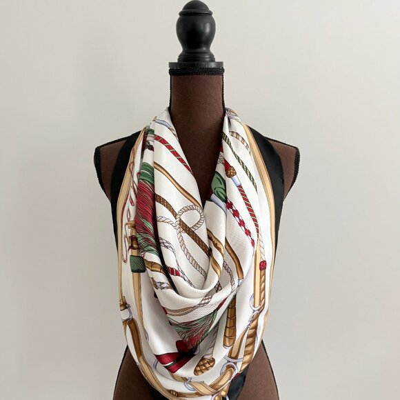 Display #1 Gucci Equestrian Silk Scarf - Picture 10 of 16